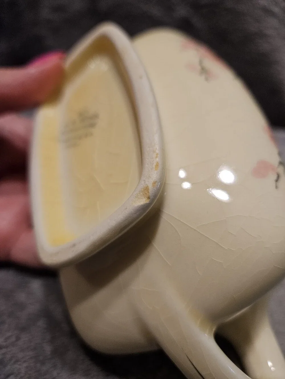 Vintage W.S. George gravy boat